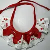 Toalla Saliva Mascota Transfronteriza, Babero Gato, Moño, Adorno de Encaje, Accesorios Perro, Bufanda, Venta al por Mayor Fabricante