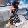 Vestido de niña Verano Algodón puro Estilo occidental Estilo coreano Nuevo Verano Falda de princesa súper hada Vestido de manga corta para bebé niña Vestido de verano