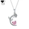Kamanqi Venta Caliente Transfronteriza Nueva Joyería Rosa Floreciente Estilo Elegante Moda y Elegancia Collar de Gama Alta para Mujer