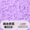 Bolsa de 500g de recambios de cuentas de 2.6mm, 265 colores, cuentas de fusión de alta calidad, venta al por mayor solo para tiendas físicas
