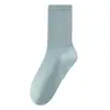Meias de Algodão Puro para Mulheres, Novidade Primavera e Verão, Meia-Calça de Cor Sólida, Versátil e Casual, Meias Femininas Anti-Pilling, Atacado de Zhuji