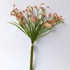 Flor artificial para traer orquídea, fruta de plástico, campanilla, flor para bodas, flor falsa, adornos florales para el hogar y la sala de estar.