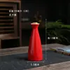 Estilo Antiguo Chino Banquete de Bodas Copa de Brindis de Boda Utensilios de Bar para el Hogar Copas de Vino Tinto Decantador Rojo Baijiu Medio Jin
