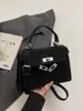 Bolsa Kelly de Mão para Mulheres, Bolsa Quadrada Pequena Simples Nova Moda 2026, Bolsa Transversal Versátil, Bolsa de Ombro Novo Estilo