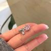 Clip para Hueso de la Oreja de Bulbo Pequeño Sin Perforaciones, Aretes de Zirconia Usables para Mujeres, de Alta Gama, Lujo Accesible, Clip Sexy para la Oreja Joyería para la Oreja