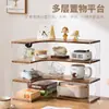 Prateleira de Armazenamento para Mesa, Estante de Canto de Mesa, Prateleira de Armazenamento para Estação de Trabalho, Mesa de Trabalho para Estudante, Estante Simples, Prateleira de Armazenamento para Dormitório