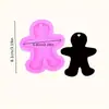 Chaveiro de Silicone com Cabeça de Rena de Natal, Molde de Gotejamento de Gel, Para Fazer DIY de Bolo de Chocolate para Assar