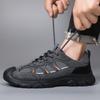 Zapatos de hombre, primavera y verano, nuevos zapatos casuales, zapatillas de suela gruesa, transpirables, para trabajo al aire libre, zapatos de senderismo para hombre.