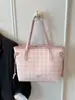 Bolso de Hombro de Alta Gama para Mujer 2025 Otoño Nuevo Bolso Tote Versátil de Gran Capacidad Bolso para Clase de Estudiante Universitario
