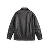 Ropa para Hombre North Boundary Marca Americana de Moda 2025 Otoño Nuevo Chaqueta Retro Desgastada de Cuero PU Chaquetas de Motociclista para Hombre y Mujer