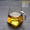 Copo de Vidro Borossilicato Espesso para Caneca com Divisor de Chá Tigela de Chá Grande Acessórios para Cerimônia do Chá Venda por Atacado