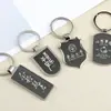 Chaveiro de Aço Preto Metalizado Exclusivo Formato Especial Criativo Cola Chaveiro de Publicidade Chaveiro Personalizado para Carro