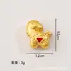 Accesorios de Caballo del Zodiaco Estilo Chino, Joyería Linda de Dibujos Animados, Piezas de Adorno DIY de Buena Suerte y Riqueza