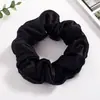 Goma para el Cabello de Seda Transfronteriza 100% Seda de Morera 3.5cm Cuerda de Seda para el Cabello Goma para el Cabello Intestino Delgado Cuerda de Cabello Plisada para Niñas