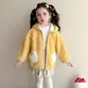Ropa para Niñas Ropa de Invierno Estilo Princesa Linda Chaqueta de Algodón Engrosada con Felpa Ropa de Algodón Prendas de Abrigo Ropa de Invierno para Bebé Niña de Un Año