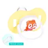 Fabricantes al por mayor de chupetes de silicona con dibujos animados para bebés, chupetes para dormir para recién nacidos, cómodos y con funda.
