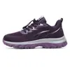 Sapatos Respiráveis para Idosos, Sapatos Macios Antiderrapantes com Solado Macio para Mulheres, Sapatos para Caminhada para Casais de Meia-Idade e Idosos, Sapatos Esportivos para Viagem, Sapatos de Salto Médio para Mulheres