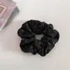 Goma de Pelo Pequeña de Punto Floral Estilo Coreano para Mujer, Suave y Versátil para Coleta Baja, Moño, Cuerda para el Cabello, Accesorio para el Cabello