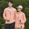 Nuevo Verano Niaojia Lt Ropa Exterior de Seda de Hielo Protección Solar para Hombres y Mujeres, Ropa Ligera para la Piel, Ropa con Capucha para Ciclismo Anti-UV