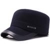 Sombrero de invierno para personas mayores y de mediana edad, cálido para papá, abuelo y anciano, gorro de lana para mediana edad y protección auditiva.