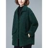 [Buke] Chaqueta de Cachemira Granulada Estilo Italiano Casual para Invierno 24 Hangzhou