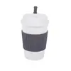 Taza de café transfronteriza de Amazon, taza de agua portátil de paja de trigo para oficina y hogar, taza para bebidas calientes, regalo al por mayor