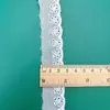 Tiara de renda bordada de algodão com 5 furos, venda quente direta da fábrica, acessórios DIY, largura da renda de cerca de 4cm, desconto por quantidade