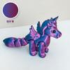 Adornos de Escritorio 3D Transfronterizos Impresos con Modelos de Ponis Multicolor con Articulaciones Móviles, Juguetes Transformables Hechos a Mano de Venta Caliente al por Mayor