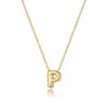 Collar de Burbujas con 26 Letras Transfronterizo Europeo y Americano Colgante de Mini Globo Cadena de Caja Cadena para Clavícula Collar Producto Nuevo Sencillo