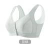 Zhangyan Mom Underwear Colete Estilo Idoso Sutiã Frente Fivela Sem Sutiã Tamanho Grande Linda Costas Novo Fino Confortável