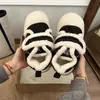 Novos Sapatos de Algodão com Forro de Lã Estilo Coreano Simples para Mulheres Outono e Inverno 2025, Modernos, Versáteis, Confortáveis, Antiderrapantes, Sapatos de Algodão com Solado Grosso para Mulheres
