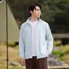 2026 Nueva Ropa Ligera de Protección Solar para Exteriores de Verano para Hombres y Mujeres, Chaqueta de Protección Solar Estilo Pareja, Anti-UV, Delgada, Sensación de Hielo