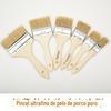 Vendas Diretas da Fábrica 641 Pincel de Cerdas de Porco Pincel de Cerdas Fervidas Pincel para Churrasco Pincel para Imersão Cabo Fino Pincel para Pintura Atacado