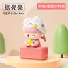 Nuevo Sello Infantil para Niñas, Personaje de Dibujos Animados, Material Fotosensible, Sello con Nombre para Ropa, Sello Impermeable y que no se Borra