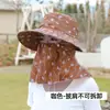Sombrero de Sol Personalizado de Ala Ancha para Mujer, Sombrero de Protección Solar para Exteriores, Sombrero para Recoger Té que Cubre la Cara, Sombrero de Playa de Venta Caliente de Moda Fuente