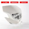 Motocicleta todoterreno accesorios de modificación universal faro lámpara cara de fantasma máscara de fantasma faro de vehículo de motor