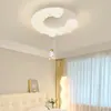 Lâmpada de quarto Lâmpada de teto Nordic Internet Celebrant Warm Bubble Hanging Ball Master Bedroom Lamp Cartoon Astronaut Children's Room Lamp