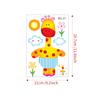 Pegatina Decorativa para Inodoro Serie M1 Tigre Cerdo Lindo Dibujo Animado Pegatina de Pared Impermeable