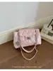Bolso de Mano con Cadena de Rombo para Comercio Exterior Transfronterizo Bolso Tote para Mujer 2026 Nuevo de Moda de Nicho Elegante Bolso de Hombro Cruzado