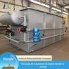 Tratamento de esgoto de matadouro de matadouro de flutuador de ar dissolvido tratamento de águas residuais de processamento de plástico tratamento de esgoto de fábrica de alimentos