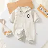 Mameluco de Bebé Primavera Otoño 0-6 Meses Body de Bebé Traje Lindo para Gatear Estilo Coreano Ropa Exterior para Bebé