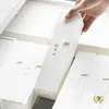 Caja Organizadora de Escritorio Desordenado, Caja de Almacenamiento de Escritorio Apilable Estilo Tarjeta con Etiquetas para Artículos Pequeños