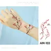 Tengo Gama Completa de Calcomanías de Tatuaje de Flores Sencillas Calcomanías de Tatuaje Impermeables Realistas Fábrica Social de Rosas Venta al por Mayor Calcomanías de Tatuaje Oscuro