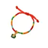 Festival do Barco-Dragão Linha de Cinco Cores Corda Colorida Pequeno Zongzi Pulseira Desenho Animado Feito à Mão Trançado Corda de Mão para Adultos e Crianças
