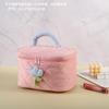 Bolsa de Cosméticos, Simple y Portátil, Bolsa de Almacenamiento de Gran Capacidad, Bolsa Portátil de Viaje para Almacenamiento de Cosméticos, Caja para Artículos de Aseo, Portátil