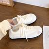 Zapatos de Entrenamiento Moral Estilo Ballet para Mujer 2025 Otoño Nuevos Transpirables Versátiles de Suela Fina Blancos para Mujer Tenis Casuales de Nicho