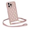Funda de Cuero para Teléfono Móvil Iphone15 al por Mayor Adecuada para Apple 14 Estilo Tweed 13Pro Funda Cruzada para Teléfono Móvil Dropshipping
