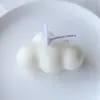 Vela Aromática de Nuvens Brancas Pequenas Formato de Nuvem Fofo Cera de Soja Vegetal Decoração de Casa Acessórios Nórdicos Presente de Mão