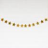 Nueva Bandera de Arrastre Estrella Luna Estrella Hueca de Cinco Puntas Bandera de Arrastre Feliz Cumpleaños Estrella Arrastra Flor Decoración de Fiesta Estrella Bronceada