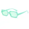Nuevas Gafas de Sol de Moda Transfronterizas Europeas y Americanas de Montura Pequeña Retro Sencillas Ins Tendencia para Mujer Color Gelatina Gafas para Hombre
